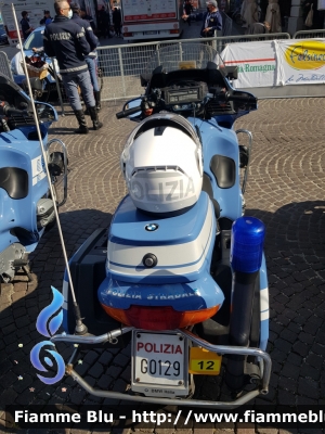 BMW RT850
Polizia di Stato
Polizia Stradale
POLIZIA G0129
