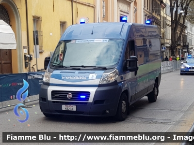 Fiat Ducato X250
Polizia di Stato
Polizia Stradale
Officina Mobile
POLIZIA H3293
