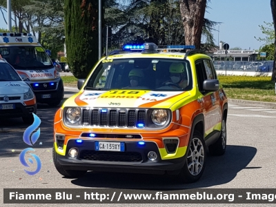 Jeep Renegade restyle
118 Romagna Soccorso
Azienda USL della Romagna
Ambito Territoriale di Forlì
"FO 18"
Allestita Safety Car Rimini
