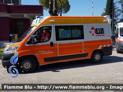 Fiat Ducato X290
118 Romagna Soccorso
Azienda USL della Romagna
Ambito Territoriale di Forlì
Allestita Boneschi
