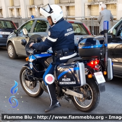 Aprilia Pegaso 650
Polizia Penitenziaria
Motocicletta Utilizzata dal Nucleo Radiomobile per i Servizi Istituzionali
POLIZIA PENITENZIARIA 143
