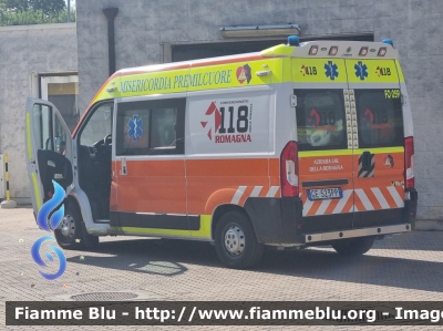 Fiat Ducato X290
Misericordia di Premilcuore (FC)
Veicolo convenzionato 118
Allestimento Safety Car Rimini
"FO 059"
