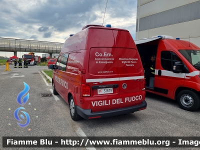 Volkswagen Transporter T6.1
Vigili del Fuoco
Direzione Regionale Toscana
CoEm Comunicazione in Emergenza
VF 31679
Parole chiave: Volkswagen Transporter_T6.1 VF31679