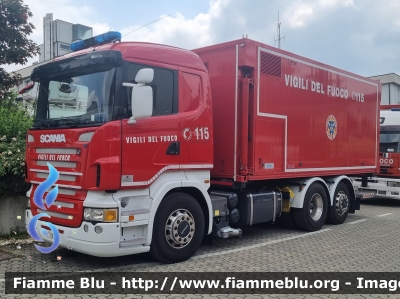 Scania R500 I serie
Vigili del Fuoco
Comando Provinciale di Venezia
Nucleo Operativo Chimico Speciale NOCS-NBCR di Mestre (VE)
VF 29985
Parole chiave: Scania R500_Iserie VF29985