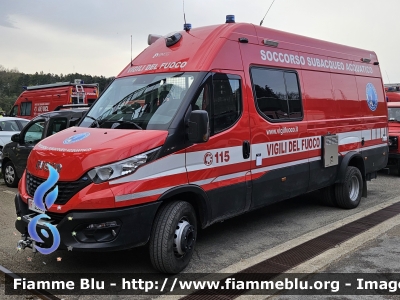 Iveco Daily VI serie restyle
Vigili del Fuoco
Comando Provinciale di Ravenna
Nucleo Soccorso Subacqueo Acquatico
Allestimento Divitec
VF 32459
