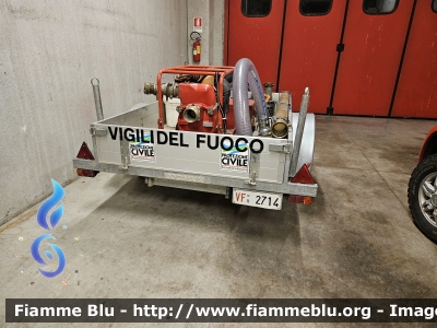 Carrello Motopompe
Vigili del Fuoco
Comando Provinciale di Bologna
Distaccamento Volontario Gaggio Montano
VF 2714
