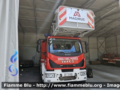 Iveco EuroCargo 180E32 IV serie
Vigili del Fuoco
Comando Provinciale di Modena
AutoScala M39L da 39 metri
Allestimento Magirus
VF 29586
