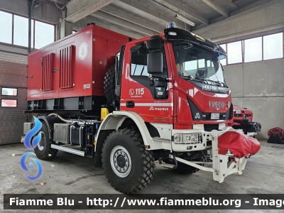 Iveco EuroCargo 150E32 4x4 IV serie
Vigili del Fuoco
Comando Provinciale di Bologna
VF 33420
Versione con generatore
Allestimento Magirus-Molinari
