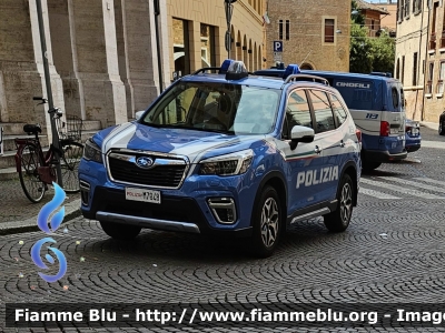 Subaru Forester e-Boxer
Polizia di Stato
Reparto Prevenzione Crimine
Allestimento Cita Seconda
POLIZIA M7048
