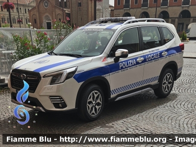 Subaru Forester E-Boxer
Polizia Municipale
Comune di Forli
Forli 02
YA 642 AH
