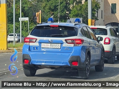 Subaru XV II serie restyle
Polizia di Stato
Polizia Stradale
POLIZIA M8933
