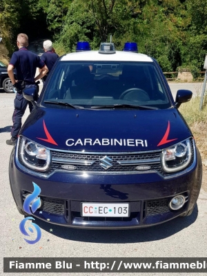 Suzuki Ignis III serie
Carabinieri
Comando Carabinieri Unità per la tutela Forestale, Ambientale e Agroalimentare
CC EC 103
Parole chiave: Suzuki Ignis_IIIserie CCEC103