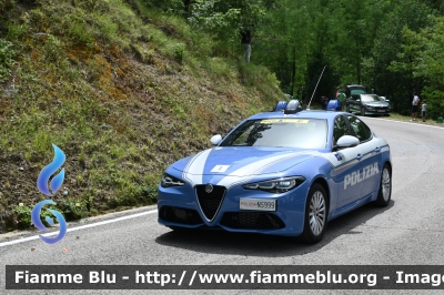 Alfa Romeo Nuova Giulia Q4 Restyle
Polizia di Stato
Polizia Stradale
in scorta a Tour de France 2024
POLIZIA N5999
Auto 1
