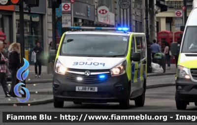 Vauxhall Vivaro III serie
Great Britain-Gran Bretagna
British Transport Police
Polizia Ferroviaria
