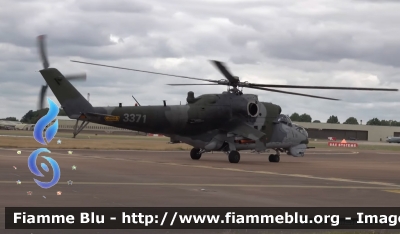 Mil Mi-24 Hind
Ceské Republiky - Repubblica Ceca
Vzdušné síly armády České republiky - Aeronautica Militare Repubblica Ceca
