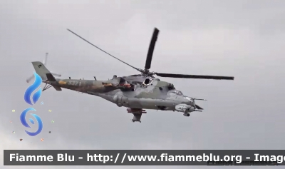 Mil Mi-24 Hind
Ceské Republiky - Repubblica Ceca
Vzdušné síly armády České republiky - Aeronautica Militare Repubblica Ceca
