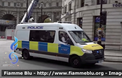 Mercedes-Benz Sprinter IV serie 
Great Britain - Gran Bretagna
London Metropolitan Police
