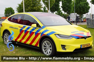 Tesla Model X 90D
Nederland - Paesi Bassi
Universitair Medisch Centrum Groningen Ambulancezorg
