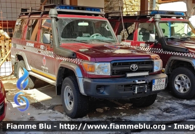 Toyota Land Cruiser
Slovenská Republika - Slovacchia
Horscá Záchranná Služba - Soccorso in Montagna
Monti Tatra
