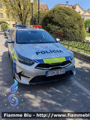 Kia Cee'd
Slovenská republika - Slovacchia
Polícia - Polizia
