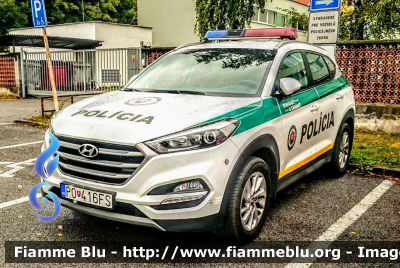 Hyundai Tucson
Slovenská republika - Slovacchia
Polícia - Polizia
