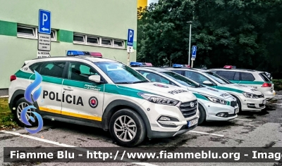 Hyundai Tucson
Slovenská republika - Slovacchia
Polícia - Polizia
