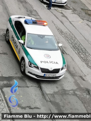 Skoda Octavia V serie
Slovenská republika - Slovacchia
Polícia - Polizia
