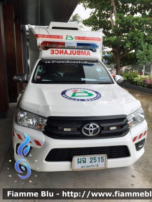 Toyota Hilux V serie
ราชอาณาจักรไทย - Thailand - Tailandia
Samtive Hospital
