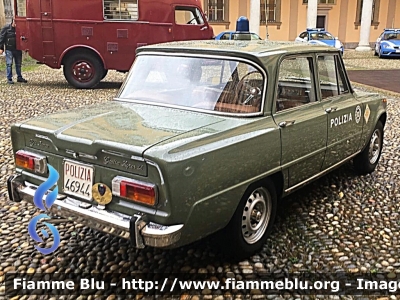  Alfa Romeo Giulia Super 1.6 
Polizia di Stato
Squadra Volante
Automezzo Storico
POLIZIA 46944

Fotografata in occasione della Festa della Polizia 2018 della Questura di Bergamo
Parole chiave: Alfa-Romeo Giulia_Super_1.6 POLIZIA46944