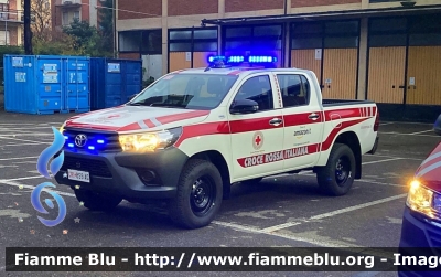 Toyota Hilux V serie 
Croce Rossa Italiana
Comitato Provinciale di Piacenza
Nucleo Protezione Civile
Veicolo donato per emergenza Covid-19 da Amazon 
CRI 859 AG
Parole chiave: Toyota Hilux_Vserie CRI859AG