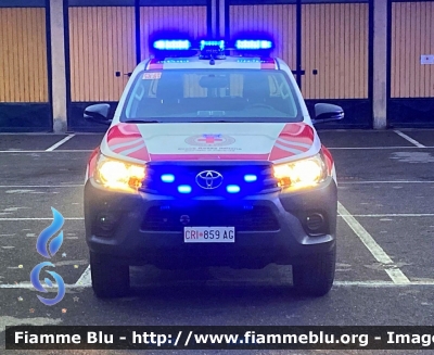 Toyota Hilux V serie 
Croce Rossa Italiana
Comitato Provinciale di Piacenza
Nucleo Protezione Civile
Veicolo donato per emergenza Covid-19 da Amazon 
CRI 859 AG
Parole chiave: Toyota Hilux_Vserie CRI859AG