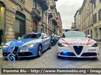 Alfa Romeo Nuova Giulia Q4
Polizia di Stato
Polizia Stradale
POLIZIA M2700
in scorta al Giro d'Italia 2021
Vettura "1"
Fotografata assieme AR Giulia CRI PC
Parole chiave: Alfa-Romeo Nuova_Giulia_Q4