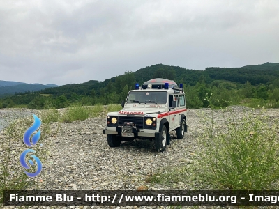 Land-Rover 110 Ambulanza
Croce Rossa Italiana
Comitato di Farini d'Olmo (PC)
CRI 15299
Parole chiave: Land-Rover 110 CRI15299 Ambulanza