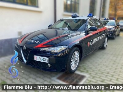 Alfa Romeo Nuova Giulia
Carabinieri
Nucleo Operativo Radiomobile
Allestimento FCA
CC EE 315
CC EE 323
CC EE 319
Parole chiave: Alfa-Romeo Nuova_Giulia CCEE315 CCEE323 CCEE319