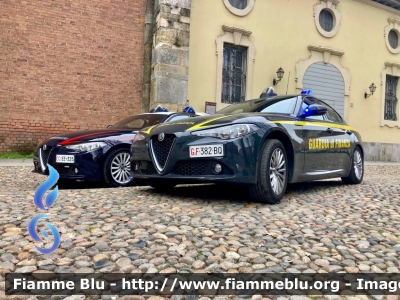  Alfa Romeo Nuova Giulia 
Guardia di Finanza
Allestimento FCA
GdiF 382 BQ
Fotografata insieme a 
AR Giulia RMB
CC EE 325
Parole chiave: Alfa-Romeo Nuova_Giulia GdiF382BQ CCEE325