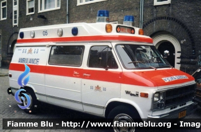 Chevrolet Chevyvan
Nederland - Paesi Bassi
Ambulances Amsterdam GG&GD
