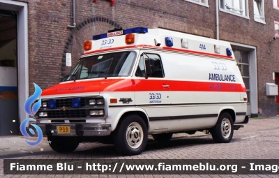 Chevrolet Chevyvan
Nederland - Paesi Bassi
Ambulances Amsterdam GG&GD
