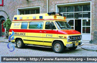 Chevrolet Chevyvan
Nederland - Paesi Bassi
Ambulances Amsterdam GG&GD
