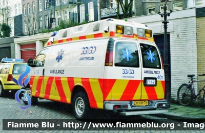 Chevrolet Chevyvan
Nederland - Paesi Bassi
Ambulances Amsterdam GG&GD
