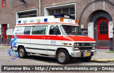 Chevrolet Chevyvan
Nederland - Paesi Bassi
Ambulances Amsterdam GG&GD
