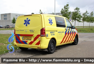 Mercedes-Benz Classe V
Nederland - Paesi Bassi
Airport Medical Schiphol Airport
Medic 1
12-354
