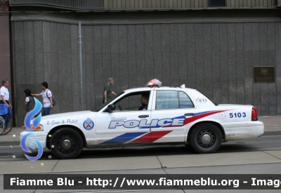 Ford Crown Victoria 
Canada
Toronto Ontario Police Service
