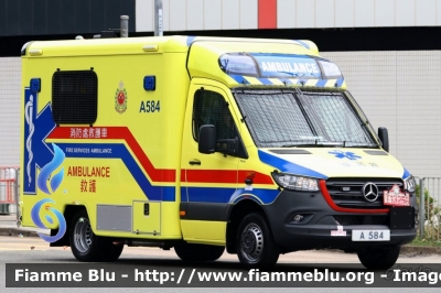 Mercedes-Benz Sprinter IV serie
香港 - Hong Kong
消防處 - Fire Services Department
A584
Parole chiave: Ambulanza Ambulance