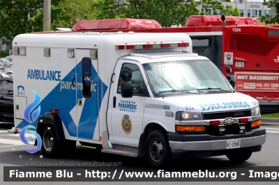 Chevrolet Express
Canada
Toronto Paramedic Services
