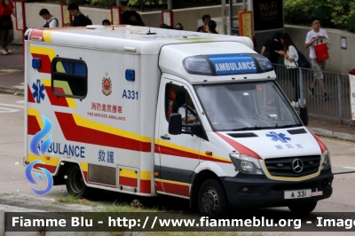 Mercedes-Benz Sprinter III serie restyle
香港 - Hong Kong
消防處 - Fire Services Department
A 331
Parole chiave: Mercedes-Benz Sprinter_IIIserie_Restyle Ambulanza Ambulance