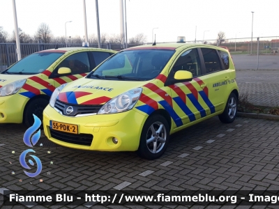 Nissan Micra
Nederland - Paesi Bassi
Regionale Ambulance Voorziening (RAV) Region 19 Zeeland
