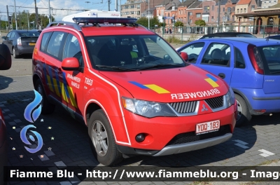 Mitsubishi L200 IV serie
Koninkrijk België - Royaume de Belgique - Königreich Belgien - Belgio
 Sapeur Pompier Ravels
