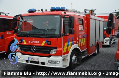 Mercedes-Benz Atego II serie 
Koninkrijk België - Royaume de Belgique - Königreich Belgien - Belgio
Service Incendie Braine l'Alleud
