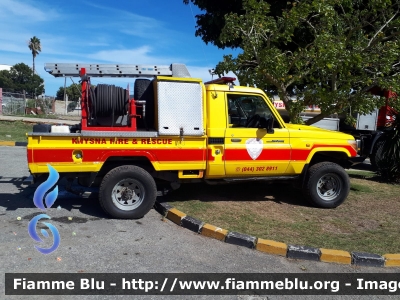 Toyota Land Cruiser
Republiek van Suid-Afrika - Republic of South Africa - Sud Africa
Knysna Fire & Rescue
