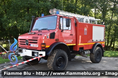 Mercedes-Benz Unimog 
Koninkrijk België - Royaume de Belgique - Königreich Belgien - Belgio
Sapeur Pompier Zone de Secours Luxemburg
